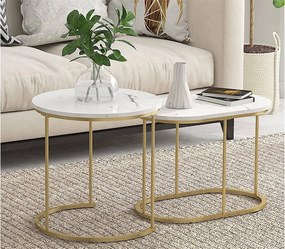 CH Konferenčné stolíky Cony - biela