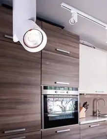 LED bodové svetlo Santos Exposed Round biele