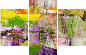 Obraz abstrakcie - maľba (90x60 cm)