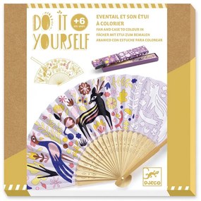 Djeco DIY Vyrob si sám: Vejár lesné kráľovstvo