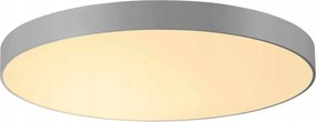 Slv Big White Medo 90, stropné svietidlo, Led, 3000K, okrúhle, striebrošedé, p