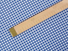 Biante Dekoračná obliečka na vankúš s lemom Rebeka RE-009 Modro-biela kocka malá 30 x 50 cm
