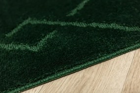 Dvojdielna sada kúpeľňových koberčekov MORENO tmavozelená