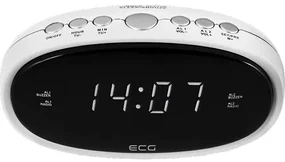 ECG RB 010 Digitálny rádiobudík, biela