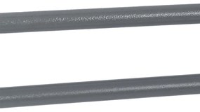 Koktailový stolík GALA 80 cm biely