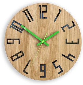 Dřevěné nástěnné hodiny Slim 33 cm - výber z 10 prevedení