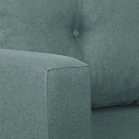 Rozkládací rohová sedací souprava DORIS Mentolová