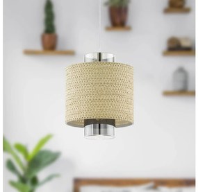 Eglo 43393 - Luster na lanku MEDIOUNA 1xE27/40W/230V