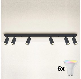 Brilagi - LED Stmievateľné bodové svietidlo SELE 6xGU10/6,5W/230V antracit