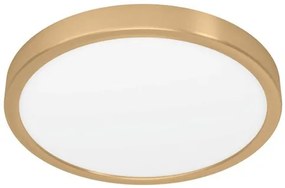 Eglo Fueva stropné svetlo do kúpeľne oceľ brúsená mosadz 900 182