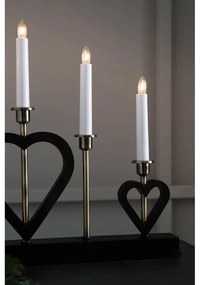 Čierna vianočná svetelná dekorácia Melissa – Markslöjd