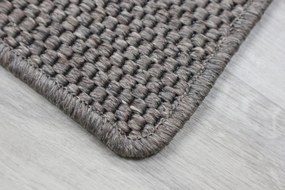 Vopi, Kusový koberec Nature hnedý štvorec, 300x300, hnedá, chodba / predsieň