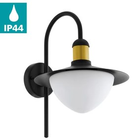 Eglo 97285 - Vonkajšie nástenné svietidlo SIRMIONE 1xE27/60W/230V