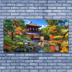 Obraz plexi Záhrada japonsko krajina 120x60 cm