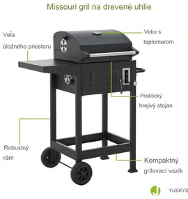 InternetovaZahrada Gril s kolieskami Missouri