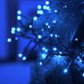 Vianočné svetielka vnútorné modré 100 LED
