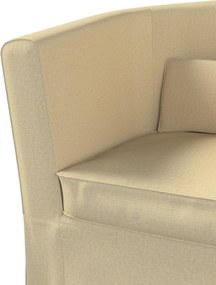 Poťah na kreslo Ektorp Tullsta farba produktu béžová látka lesklá, zapletaná