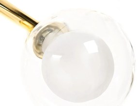 Závesná lampa La Belle XXXXIII zlatá/biela