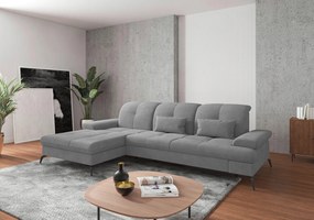 XXXLutz ROHOVÁ SEDAČKA, textil, sivá Sit & More - Sedačky - 000144009022