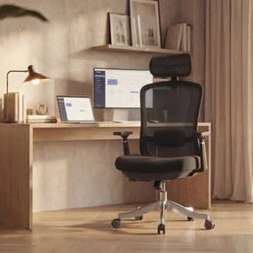 Masážna kancelárska stolička Leadpro 6.0 Black