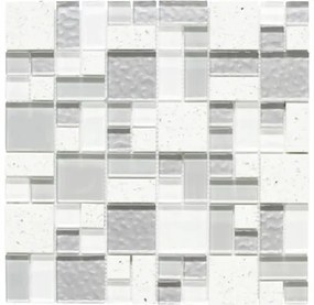 Mozaika XCM K990 MIX BIELA 29,8x29,8 cm