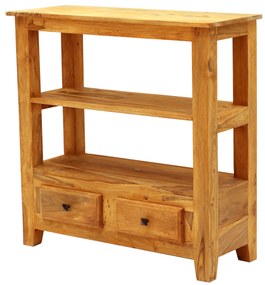 furniture-nabytek.cz - TV stolík z masívu z dreva palisander 90x90x35
