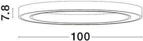 LED luster Sting 100 čierne