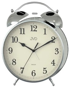 Budík JVD SRP2107 – veľký ručičkový budík s mechanickým zvonením, 28 cm