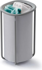 Svetlosivý látkový kôš na bielizeň 50 l Duo – Joseph Joseph