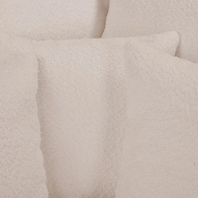 Béžová rohová pohovka z textílie buklé (pravý roh) Ariella – Ropez