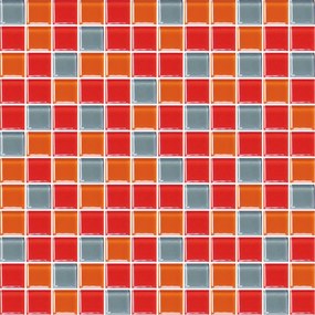 Sklenená mozaika Premium Mosaic vícebarevná 30x30 cm lesk MOS25MIX3