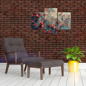 Obraz - Vlčie maky (90x60 cm)