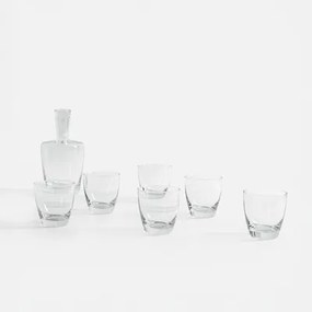 Súprava na whisky AMBER, 7-dielna