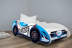 TOP BEDS Detská auto posteľ F1 160cm x 80cm - RACE