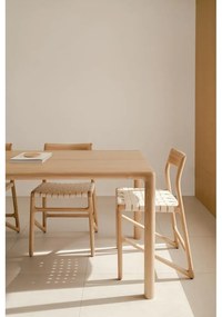 Jedálenský stôl z dubového dreva 90x200 cm Derven – Gazzda