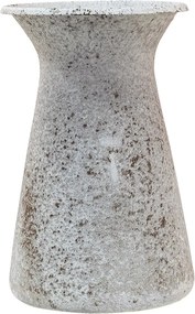 Šedý antik dekoratívny kovový džbánok - 12*12*20 cm