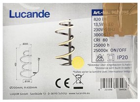 Lucande Lucande - LED Stmievateľná stolná lampa MILORA LED/13,5W/230V LW0761