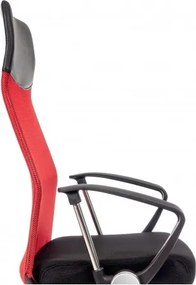 MI Kreslo LINCOLN čierno-červené