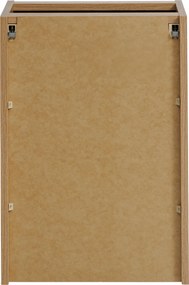 Comad Doplnková kúpeľňová skrinka nízka s košom na prádlo Nova Oak 40 dub coast evoke