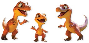 drevko |  Obraz Malé dinosaury  68 x 130 cm