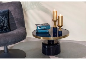 Kovový okrúhly odkladací stolík ø 60 cm Glam – Zuiver