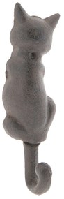Nástenný kovový háčik mačka - 5 * 3 * 17 cm