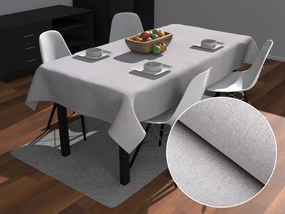 Biante Dekoračný obdĺžnikový obrus BKW-206 Svetlo sivobéžový žíhaný 130x180 cm