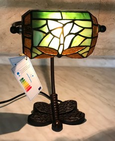 Lampa tiffany banker 28*20 VÁŽKA