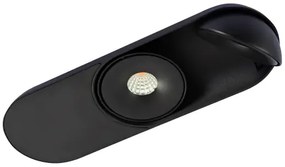 LED bodové svetlo Toronto 2 čierne