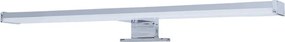 Mereo Mereo, Led kúpeľňové osvetlenie nad zrkadlo, strieborné, 40 cm, 7 W, 455 lm, 4000 K, IP44, 230 V, MER-CN700G40