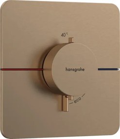 Hansgrohe ShowerSelect Comfort Q sprchová batéria bez podomietkového telesa kartáčovaný bronz 15588140