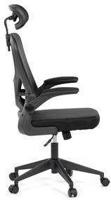 Autronic BONTEC Kancelárska stolička, hojdací mechanizmus, čierna, KA-K2021 BK Farba: Čierna