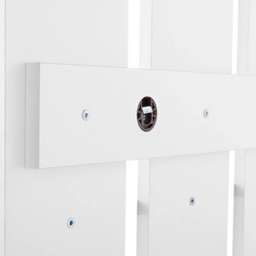 Vešiaková stena Topty Typ 17 80 - biela