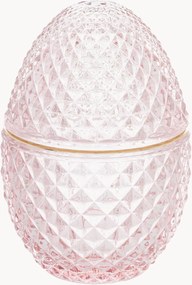 Sklenená veľkonočná úložná dóza Eggie